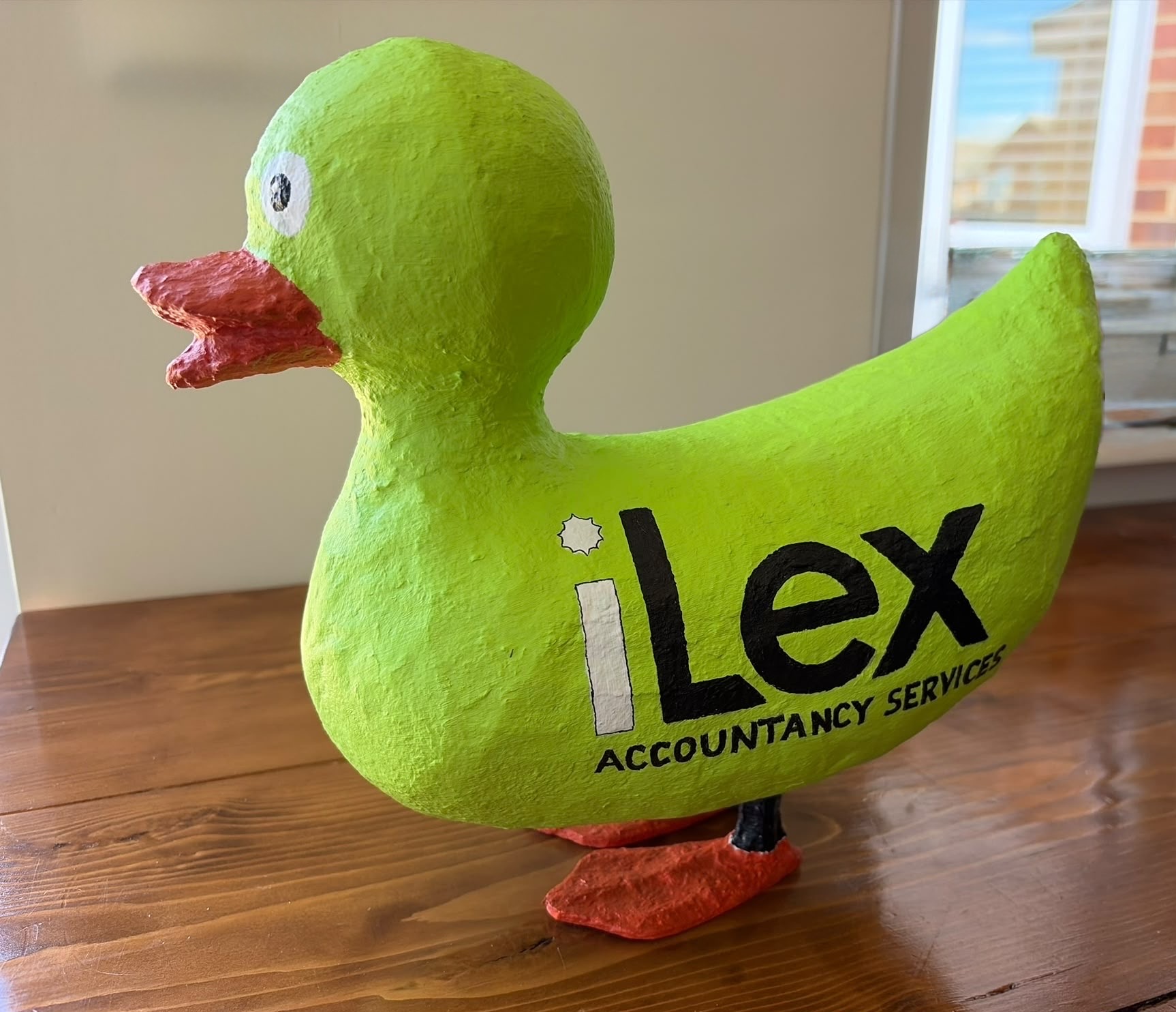 Frank, decorated duck by iLex Accountancy Services Ltd
